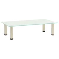 VidaXL Tv-meubel 60x35x17 cm gehard glas mat - thumbnail