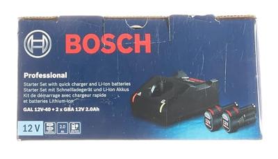 Bosch Professional Starterset 2x GBA 12V Accu 2.0Ah + Snellader GAL 12V-40 - 1600A019R8 - thumbnail