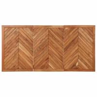 Eettafel 160x80x75 cm massief acaciahout - thumbnail