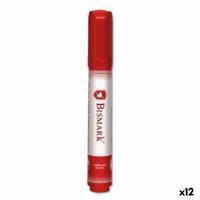 Permanente markeerstift Bismark Rood 1,5 mm (12 Stuks) - thumbnail