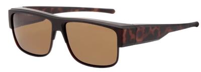 FitOfar overzetzonnebril VZ 0052B zwart/bruin FitOfar overzetzonnebril VZ 0052B zwart/bruin