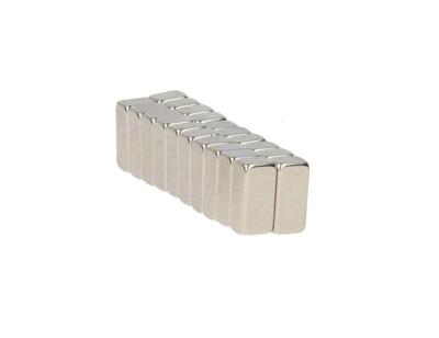 Bespaartopper Blokmagneten - vernikkeld - 20st. Bespaartopper Blokmagneten - vernikkeld - 20st.