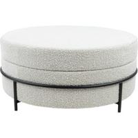 Kick poef Duke - Wit - thumbnail