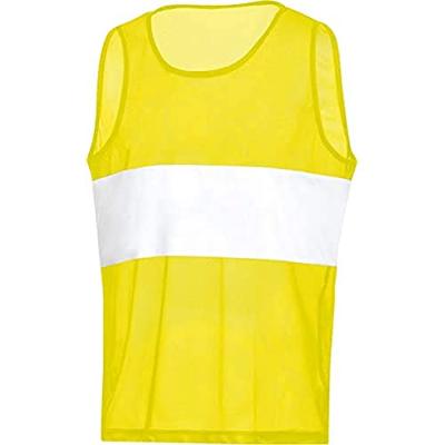 JAKO 2619 Overgooier Stripe - Fluogeel - Junior