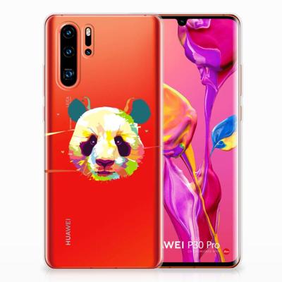 Huawei P30 Pro Telefoonhoesje met Naam Panda Color Huawei P30 Pro Telefoonhoesje met Naam Panda Color