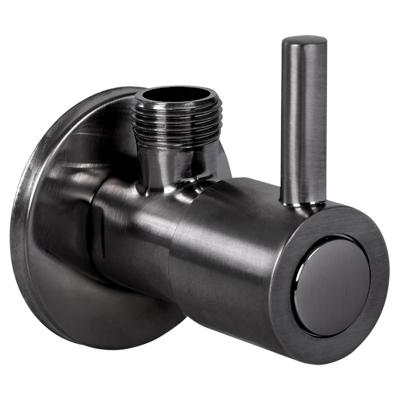 Differnz hoekstopkraan 1/2 x 3/8 gun metal Differnz hoekstopkraan 1/2 x 3/8 gun metal