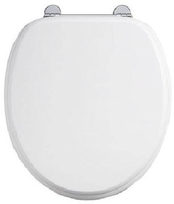 Van Heck toiletzitting in de kleur white Kunststof Van Heck toiletzitting in de kleur white Kunststof