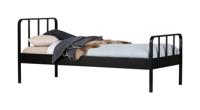 WOOOD Bed 'Mees' 90 x 200cm, kleur Zwart - thumbnail