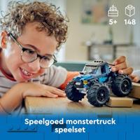 Lego City 60402 Blauwe Monstertruck - thumbnail