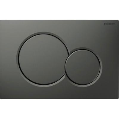 Bedieningsplaat Sigma by Geberit Frontbediening Mat Antraciet
