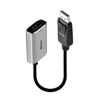 Lindy 41094 video kabel adapter 0,11 m DisplayPort HDMI Grijs - thumbnail