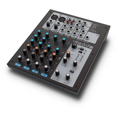 LD Systems VIBZ 6D 6-kanaals PA-mixer met effecten LD Systems VIBZ 6D 6-kanaals PA-mixer met effecten