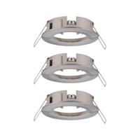 Paulmann 92479 EBL Choose Inbouwring Set van 3 stuks 10 W IJzer (geborsteld) - thumbnail