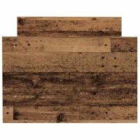 Bedframe zonder matras 100x200 cm bewerkt hout oud hout - thumbnail
