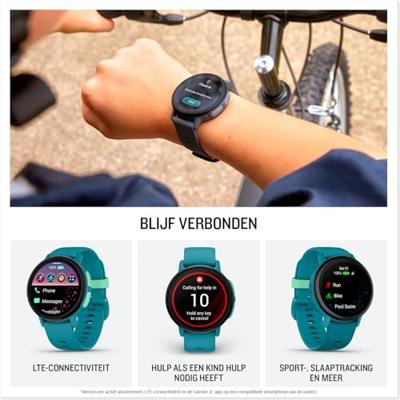 Smartwatch - GARMIN - Bounce 2 - 3 cm - GPS - Wi-Fi - Turkoois