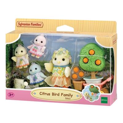 Sylvanian Families familie Sinaasappel vogel 5860
