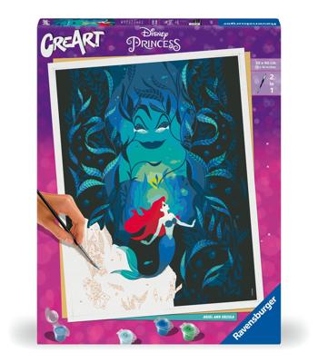 Ravensburger creart schilderen op nummer - ariel en ursula Ravensburger creart schilderen op nummer - ariel en ursula