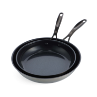 Ceramic Black 2-delige set: koekenpan 24 en 28 cm - thumbnail