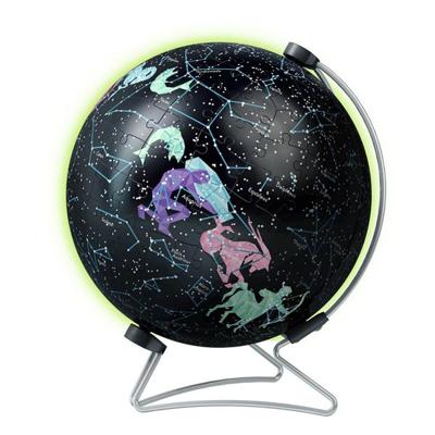 Ravensburger puzzel planeet glow dark starglobe 180 stukjes