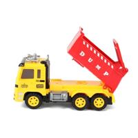 Toi-Toys Cars & trucks kiepwagen met graafmachine - thumbnail