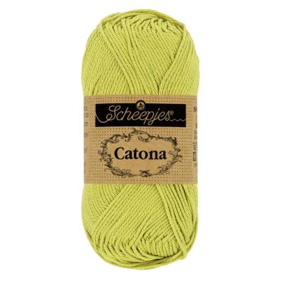 Scheepjes Catona 50g - 512 Lime - Haakgaren / Breigaren