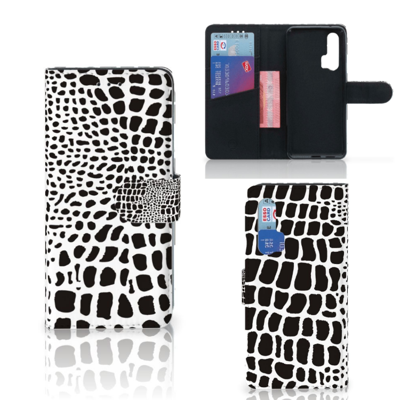 Honor 20 Pro | Telefoonhoesje | Met pasjeshouder | Slangenprint Honor 20 Pro | Telefoonhoesje | Met pasjeshouder | Slangenprint