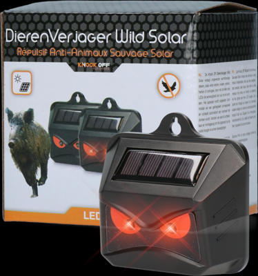 Knock Pest Dierenverjager Wild Solar