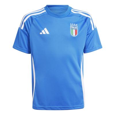Italië Fans Shirt Thuis Junior 2024-2026 - Maat 140 - Kleur: Blauw | Soccerfanshop
