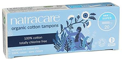 Natracare Cotton Tampons Super