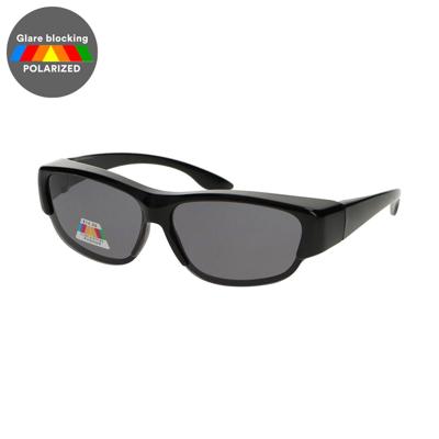 Spectrum polarized overzet zonnebril zwart Spectrum polarized overzet zonnebril zwart