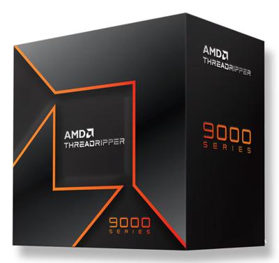 AMD Ryzen Threadripper 9000 Series Serverprocessor 64 x 3.2 GHz 64-Core Socket: AMD sTR5 350 W 100-100001593WOF AMD Ryzen Threadripper 9000 Series Serverprocessor 64 x 3.2 GHz 64-Core Socket: AMD sTR5 350 W 100-100001593WOF