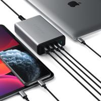 Satechi ST-TC108WM USB-oplader 108 W 2x USB-A, 2x USB-C USB PD Antraciet Binnen - thumbnail