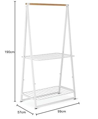 Brabantia linn kledingrek large white - thumbnail