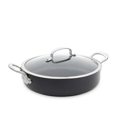 Barcelona Black Hapjespan met Deksel Barcelona Black Hapjespan met Deksel