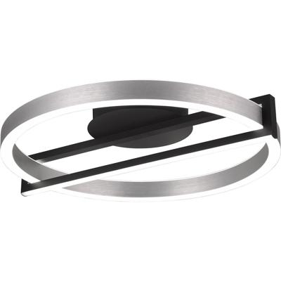 LED Plafondlamp 55W - Dimbaar & Kleur Aanpasbaar - Geborsteld Aluminium