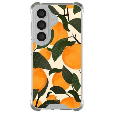 Samsung Galaxy S26 shockproof hoesje - Orange garden Samsung Galaxy S26 shockproof hoesje - Orange garden
