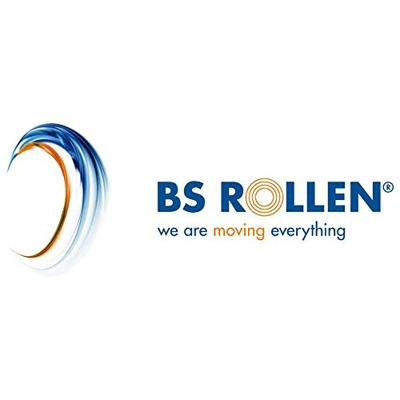 BS Rollen Kogelzwenkwieltje | wiel-d. 40 mm draagvermogen 30 kg | met schroefplaat | rubber grijs | 1 stuk - F60.040 F60.040