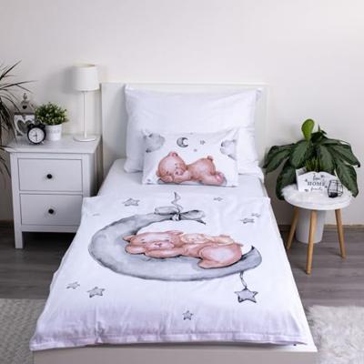 Sweet Home peuterdekbedovertrek Ribbon - 100 x 135 cm