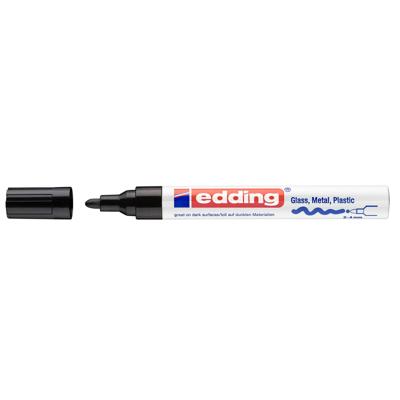 Edding 750 4-750-9-001 Lakmarker Zwart 2 mm, 4 mm
