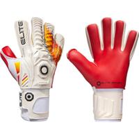 Elite keepershandschoenen Felix latex/foam wit/rood - thumbnail