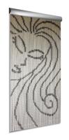 Aluminium Vliegengordijn Degor - Vrouw 90 x 210 cm - thumbnail