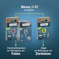 Novus Tools 030-0462 Nietpistool Type niet Type 11, Type 53F Lengte nieten 6 - 14 mm - thumbnail