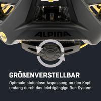 Olympic Sportswear Alpina sports tour helm delft mips 51-56 mat zwart - thumbnail