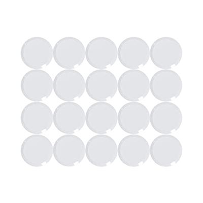 Maul Magneet MAULpro (Ø x h) 20 mm x 8 mm Rond Wit 20 stuk(s) 6176102