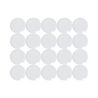 Maul Magneet MAULpro (Ø x h) 20 mm x 8 mm Rond Wit 20 stuk(s) 6176102 - thumbnail