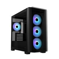 Asus A23 PLUS TG ARGB PC-behuizing Zwart - thumbnail