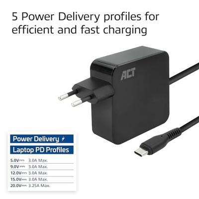 ACT 65W USB-C laptop adapter - thumbnail