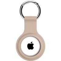 Xccess Silicon Airtag Keychain Pink Sand - thumbnail