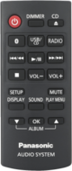 Panasonic SC-PM254EG-S DAB+ Micro-HiFi-Systeem met Bluetooth Zilver - thumbnail