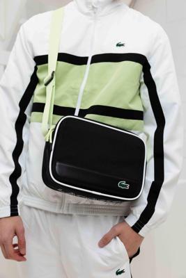 Lacoste Reporter Flap Schoudertas Heren Zwart - Maat One Size - Kleur: Zwart | Soccerfanshop